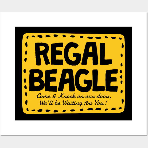 regal beagle 1977 Wall Art by screamousking